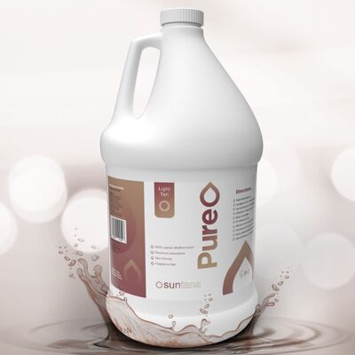 Suntana Bronzage Pur - 8% Clair 4000ml - Publicité Suntana Bronzage Pur - 8% Clair 4000ml - Publicité