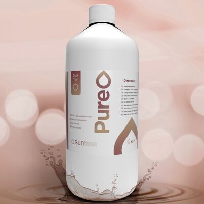 Lotion de bronzage foncé Suntana - 1000ml - Résultat parfait - Publicité Lotion de bronzage foncé Suntana - 1000ml - Résultat parfait - Publicité