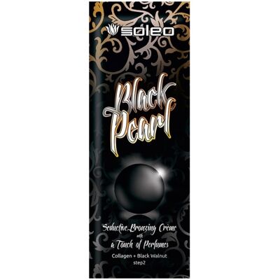 Soleo Black Pearl Bronzeur Ultra Fort - Publicité Soleo Black Pearl Bronzeur Ultra Fort - Publicité