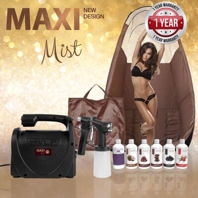 Suntana Maximist Evo (Série Elite) Kit De Brumisation Pour Bronzage Avec Tente - Publicité Suntana Maximist Evo (Série Elite) Kit De Brumisation Pour Bronzage Avec Tente - Publicité