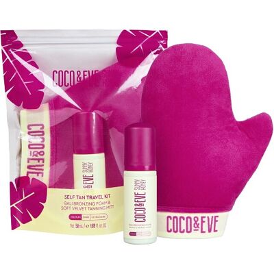 Coco & Eve Set Voyage Mousse Autobronzante Medium 50 Ml + Soft Velvet - Publicité Coco & Eve Set Voyage Mousse Autobronzante Medium 50 Ml + Soft Velvet - Publicité