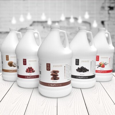 Pack Suntana Spray Tan 'Famous Five 4000ml' - 5 X 4000ml - Pack En Gros - Publicité Pack Suntana Spray Tan 'Famous Five 4000ml' - 5 X 4000ml - Pack En Gros - Publicité