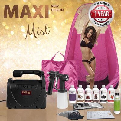Suntana Maximist Kit Compact De Pulvérisation Auto-Bronzante Evo Mega - Publicité Suntana Maximist Kit Compact De Pulvérisation Auto-Bronzante Evo Mega - Publicité