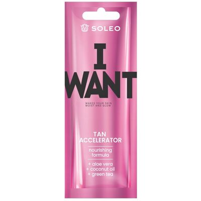 Soleo I Want Accélérateur de Bronzage Sachets - Accélérateur de Bronzage Sachets - Publicité Soleo I Want Accélérateur de Bronzage Sachets - Accélérateur de Bronzage Sachets - Publicité