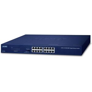 Sans Marque Planet 16-P 10/100/1000mbps Gigabit, Gsw-1601 - Publicité Sans Marque Planet 16-P 10/100/1000mbps Gigabit, Gsw-1601 - Publicité