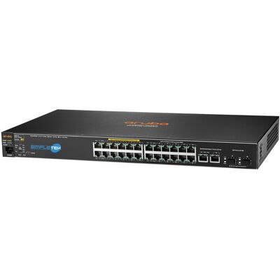 Hp Aruba J9779a 2530-24-Poe+ Switch 24 Ports Gigabit 10/100 Gestionné L2+2 Sfp+ - Publicité Hp Aruba J9779a 2530-24-Poe+ Switch 24 Ports Gigabit 10/100 Gestionné L2+2 Sfp+ - Publicité