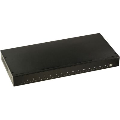 Kalea-Informatique Station De Charge Industrielle Rackable 44cm 16 Ports Usb Type C Puissance 200w - Publicité Kalea-Informatique Station De Charge Industrielle Rackable 44cm 16 Ports Usb Type C Puissance 200w - Publicité