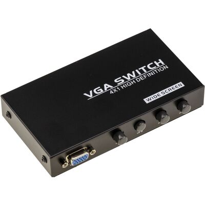 KALEA-INFORMATIQUE Commutateur VGA 4-en-1 - Switch vidéo - Publicité KALEA-INFORMATIQUE Commutateur VGA 4-en-1 - Switch vidéo - Publicité