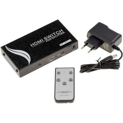 Kalea-Informatique - 2x4 HDMI Switch - 1080p 30Hz - Publicité Kalea-Informatique - 2x4 HDMI Switch - 1080p 30Hz - Publicité