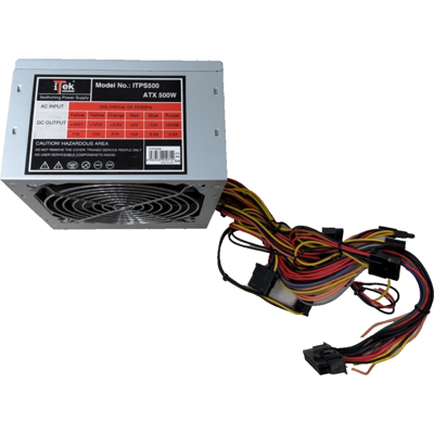 Itek Itps500 Alimentation Atx 500w 220-240v 80 Plus Bronze Semi-Modulaire - Publicité Itek Itps500 Alimentation Atx 500w 220-240v 80 Plus Bronze Semi-Modulaire - Publicité