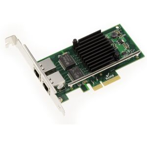Kalea Informatique Carte Pcie 4x 10/100/1000 2 Ports Gigabit Ethernet Chipset I350-T2 - Publicité Kalea Informatique Carte Pcie 4x 10/100/1000 2 Ports Gigabit Ethernet Chipset I350-T2 - Publicité