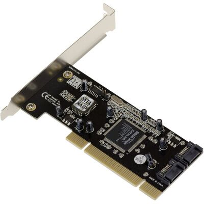 Carte Contrôleur PCIe SATA Kalea-Informatique - 2 Ports RAID 0/1 - Sil3112 - Publicité Carte Contrôleur PCIe SATA Kalea-Informatique - 2 Ports RAID 0/1 - Sil3112 - Publicité