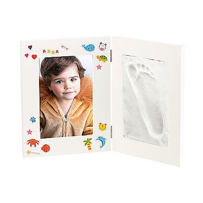 Cadre 3 En 1 Spécial Bébé Avec Photo Et Moulages - Petit - Your Design - Publicité Cadre 3 En 1 Spécial Bébé Avec Photo Et Moulages - Petit - Your Design - Publicité