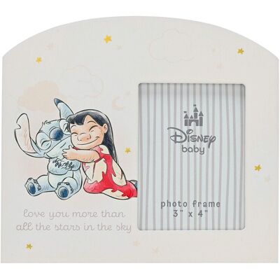 Cadre Photo Bébé Disney Stitch Tient Une Image De 3' X 4' Par Magical Beginnings - Publicité Cadre Photo Bébé Disney Stitch Tient Une Image De 3' X 4' Par Magical Beginnings - Publicité