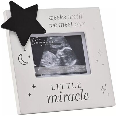 Bambino - Cadre Photo Little Miracle Countdown Scan (Wd3565) - Publicité Bambino - Cadre Photo Little Miracle Countdown Scan (Wd3565) - Publicité