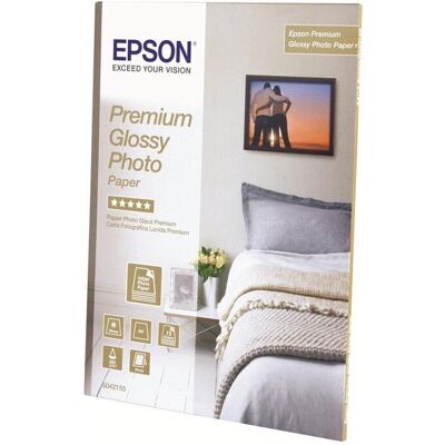 Papier Epson Brillant Premium A4 15 Feuilles 255g / M² S042155 + Cadeaux / 15f - Publicité Papier Epson Brillant Premium A4 15 Feuilles 255g / M² S042155 + Cadeaux / 15f - Publicité