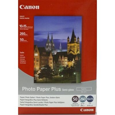 Papier Canon Neuf Satine 10x15 50f 260g Sg-201 Sg201 A6 - Publicité Papier Canon Neuf Satine 10x15 50f 260g Sg-201 Sg201 A6 - Publicité