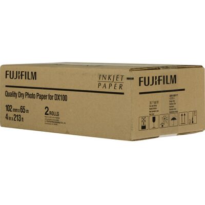 Fujifilm Papier Jet D'Encre 10,2x65m Brillant - Pack De 2 Bobines Pour Fuji - Publicité Fujifilm Papier Jet D'Encre 10,2x65m Brillant - Pack De 2 Bobines Pour Fuji - Publicité