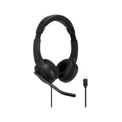 Kensington H1000 Wired Headset Usb-C, Black - Publicité Kensington H1000 Wired Headset Usb-C, Black - Publicité