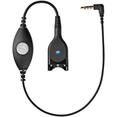 Sennheiser Cmb 01 Ctrl Câble Adaptateur De Quick Disconnect Qd À 3,5mm Jack - Publicité Sennheiser Cmb 01 Ctrl Câble Adaptateur De Quick Disconnect Qd À 3,5mm Jack - Publicité