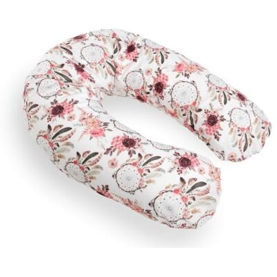 Babymatex Coussin De Positionnement Relax Long 190 Cm En Coton Rose - Publicité Babymatex Coussin De Positionnement Relax Long 190 Cm En Coton Rose - Publicité