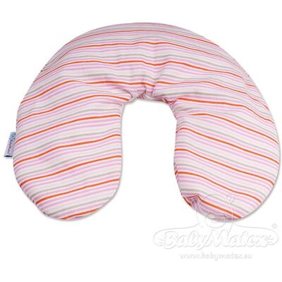 Babymatex Coussin De Positionnement Pepi Cotton Croissant Mini Rose Rayé - Publicité Babymatex Coussin De Positionnement Pepi Cotton Croissant Mini Rose Rayé - Publicité