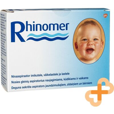 Rhinomer Kit D'Aspirateur De Mucus Nasal Pour Bébé Enfant Flexible - Publicité Rhinomer Kit D'Aspirateur De Mucus Nasal Pour Bébé Enfant Flexible - Publicité