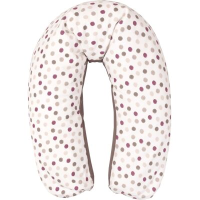 Babymatex Coussin De Positionnement Relax Long 190 Cm En Maille De Coton À Pois - Publicité Babymatex Coussin De Positionnement Relax Long 190 Cm En Maille De Coton À Pois - Publicité