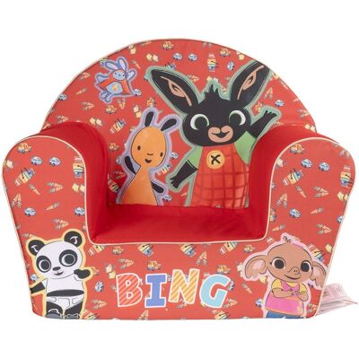 Fauteuil enfant Bing - Fauteuil enfant, Rouge, Design confortable - Publicité Fauteuil enfant Bing - Fauteuil enfant, Rouge, Design confortable - Publicité