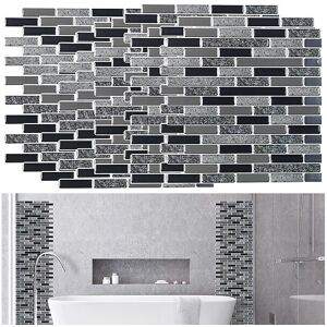 Marque Modèle - Stickers mosaïque en granit & carrelage 3D - 26 x 26 cm - Décoration - Publicité Marque Modèle - Stickers mosaïque en granit & carrelage 3D - 26 x 26 cm - Décoration - Publicité