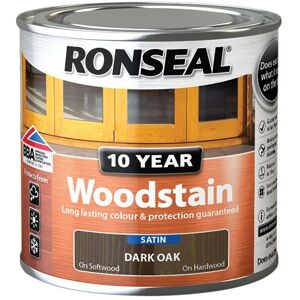 Ronseal - Teinture Pour Bois 10 Ans Chêne Foncé 250ml - Publicité Ronseal - Teinture Pour Bois 10 Ans Chêne Foncé 250ml - Publicité