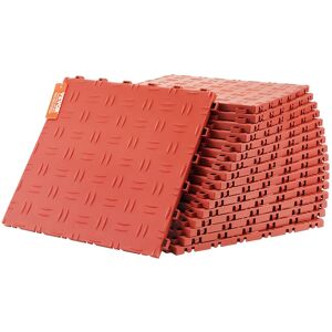 Vevor CKDDHSJ501212FZ13V0 Dalles de Garage 12 x 12 po - Encastrement - Rouge - Publicité Vevor CKDDHSJ501212FZ13V0 Dalles de Garage 12 x 12 po - Encastrement - Rouge - Publicité