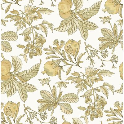 Fd26813_middleton Papier Peint Botanique Classique Or Ocre Fine Decor - Publicité Fd26813_middleton Papier Peint Botanique Classique Or Ocre Fine Decor - Publicité