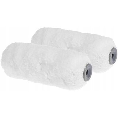 Sans Marque Motive 2 Rouleaux De Peinture En Fibre Blanche 10 Cm / 18 Mm Fi 6 Mm 030 635 - Publicité Sans Marque Motive 2 Rouleaux De Peinture En Fibre Blanche 10 Cm / 18 Mm Fi 6 Mm 030 635 - Publicité