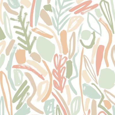 Ghs50144w - Papier Peint Glasshouse Verdure Sauge Et Abricot Ohpopsi - Publicité Ghs50144w - Papier Peint Glasshouse Verdure Sauge Et Abricot Ohpopsi - Publicité