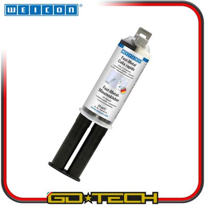 Résine Époxy Rapide Weicon Colle Bicomposant Métaux Plastique Céramique - Publicité Résine Époxy Rapide Weicon Colle Bicomposant Métaux Plastique Céramique - Publicité