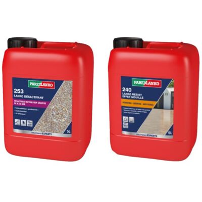 Pack Parexlanko - Protection Anti-Tâches Sols 240 - 5l - Désactivant De Surface - Publicité Pack Parexlanko - Protection Anti-Tâches Sols 240 - 5l - Désactivant De Surface - Publicité
