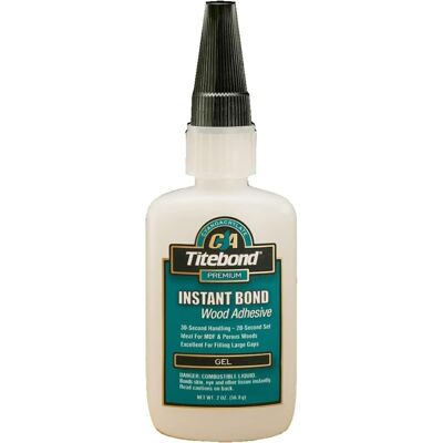 Colle Instantanée Titebond pour Bois – Thick 59 ml - Publicité Colle Instantanée Titebond pour Bois – Thick 59 ml - Publicité