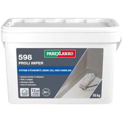 Système D'Étanchéité Liquide Parexlanko 598 Proli Imper- 16kg - L59816 - Publicité Système D'Étanchéité Liquide Parexlanko 598 Proli Imper- 16kg - L59816 - Publicité