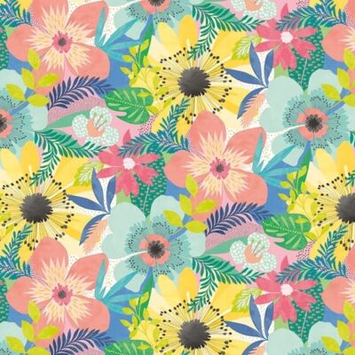 Ohpopsi - Cep50103w - Concept Floral Riot Citrus - Papier peint - Publicité Ohpopsi - Cep50103w - Concept Floral Riot Citrus - Papier peint - Publicité