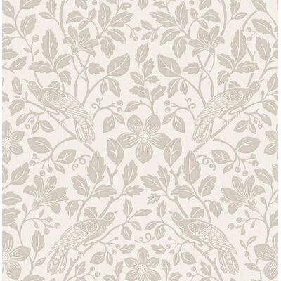 Papier Peint Taupe Off-White Fine Decor M1815_ashdown Classique Ligne Botanique - Publicité Papier Peint Taupe Off-White Fine Decor M1815_ashdown Classique Ligne Botanique - Publicité
