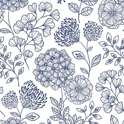 Fd26205_scott_living_2 Motif Botanique Bleu Blanc Fine Decor Papier Peint - Publicité Fd26205_scott_living_2 Motif Botanique Bleu Blanc Fine Decor Papier Peint - Publicité