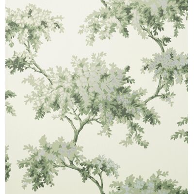 M1674_crown Lush, Arbre, Botanique Crème Vert Argent Fine Decor Papier Peint - Publicité M1674_crown Lush, Arbre, Botanique Crème Vert Argent Fine Decor Papier Peint - Publicité