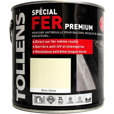 Peinture Fer Tollens 2l \"Blanc Falaise\ - Publicité Peinture Fer Tollens 2l \"Blanc Falaise\ - Publicité