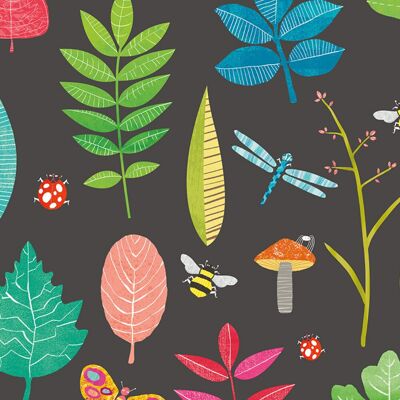 Wgu50102w - Quand I Cultivé Dessus Forêt Sol Réglisse Ohpopsi Papier Peint - Publicité Wgu50102w - Quand I Cultivé Dessus Forêt Sol Réglisse Ohpopsi Papier Peint - Publicité