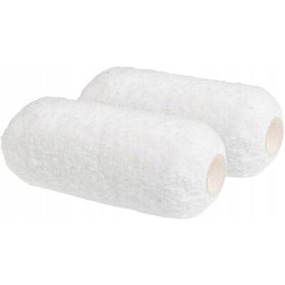 Sans Marque Motive 2x Rouleau À Peinture En Fibre Blanche 10cm / 18mm 030 631 - Publicité Sans Marque Motive 2x Rouleau À Peinture En Fibre Blanche 10cm / 18mm 030 631 - Publicité