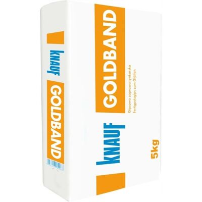 Sans Marque Mortier De Plâtre Goldband 5 Kg - Publicité Sans Marque Mortier De Plâtre Goldband 5 Kg - Publicité
