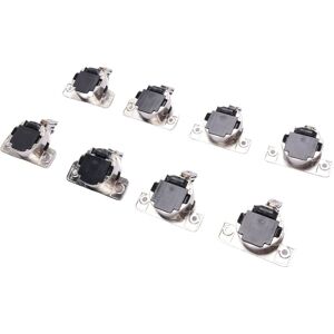 Sans Marque/générique Lot De 8 Charnières Auto-Fermantes Compactes À 110 Degrés Pour Armoire En Alliag - Publicité Sans Marque/générique Lot De 8 Charnières Auto-Fermantes Compactes À 110 Degrés Pour Armoire En Alliag - Publicité