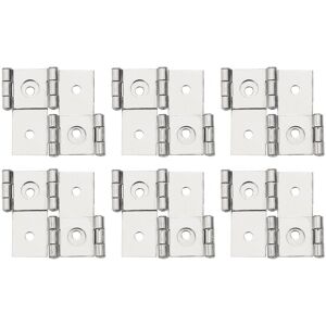 Uxcell Porte-Folding Pour Écran, 6 Charnières Double Effet 2.13\" Nickel Argenté - Publicité Uxcell Porte-Folding Pour Écran, 6 Charnières Double Effet 2.13\" Nickel Argenté - Publicité