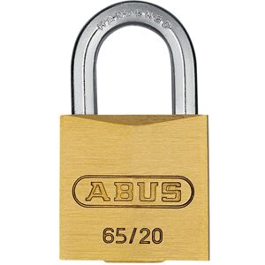 ABUS Cadenas en laiton 6203 - Même clé, 20mm, Niveau 3 - Publicité ABUS Cadenas en laiton 6203 - Même clé, 20mm, Niveau 3 - Publicité